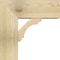 Ekena Millwork Olympic Block Rough Sawn Bracket w/ Offset Brace, Douglas Fir, 8"W x 20"D x 20"H BKT0806X20X20OLY05RDF - alternate 2